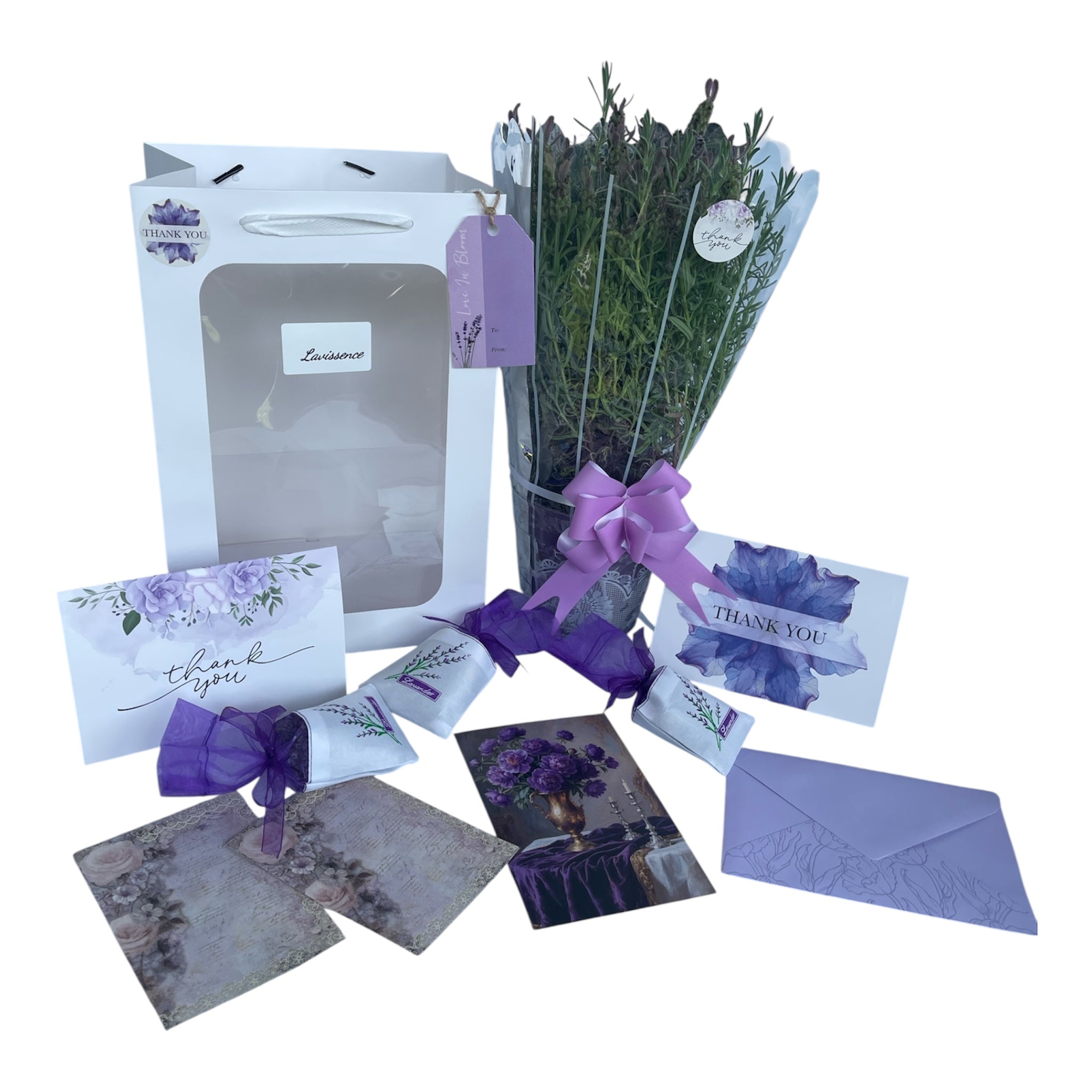 Lavissence – 100% Natural Lavender Gift Set